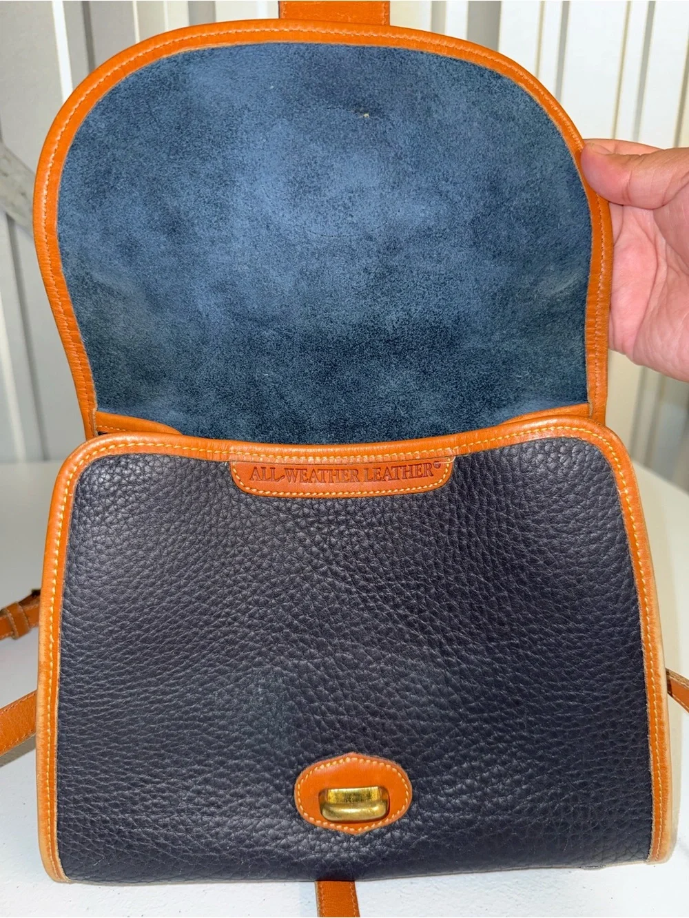 vintage Dooney & Bourke All-Weather Leather bag